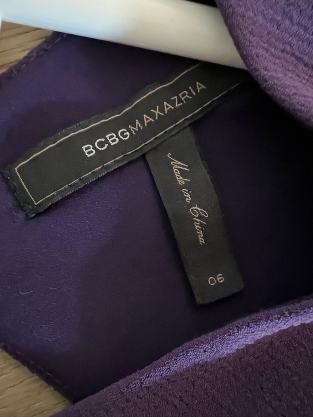 BCBGMaxAzria Purple Cutout Sheath Dress - Picture 3 of 3